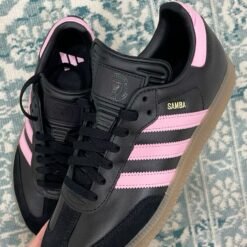 Adidas Samba OG Black Pink Gum Sole Sneakers for Women