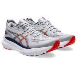 Alternative view of ASICS Gel-Kayano 31 Piedmont Grey & Fiery Red