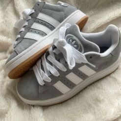 Adidas Campus Grey White Sneakers