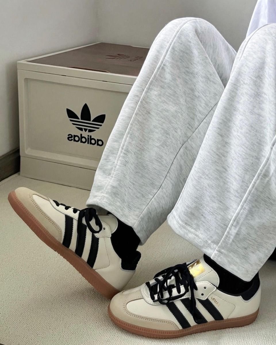 Adidas Samba OG Classic Black White Gum Sole Sneakers Unisex