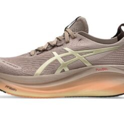 Asics Gel Nimbus 27 Running Shoes – Brown & Peach