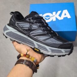 HOKA Mafate Speed 2 Black & Dark Grey Trail Running Shoes