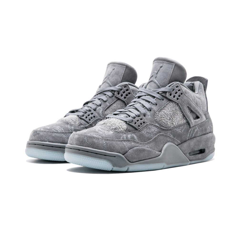 Nike Air Jordan 4 Retro KAWS Cool Grey - Image 2