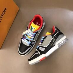 Louis Vuitton LV Trainer Black Multicolor Sneakers