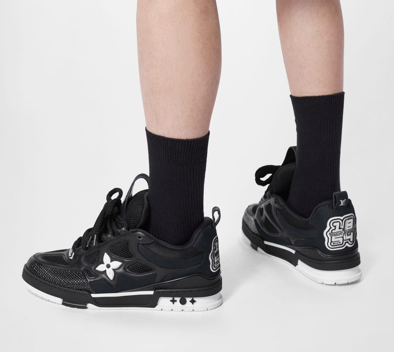 Louis Vuitton Skate Sneakers Black – Premium Streetwear