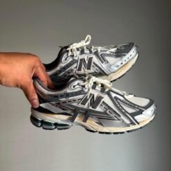 New Balance 1906 Silver Grey with Black & Cream Accents – New Balance