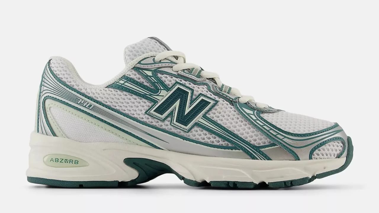New Balance 740 Mint Green Cream