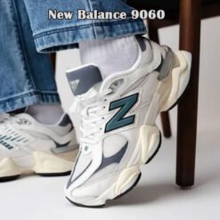New Balance 9060 Beige Green Shoes
