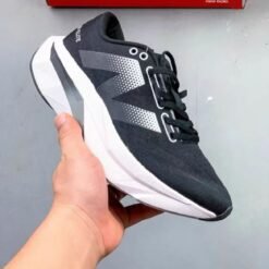 New Balance Black & White Athletic Running Sneakers with Cushioned Sole