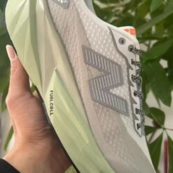 New Balance Rebel Off White Grey Running Sneakers