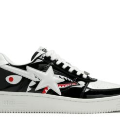 Nike Air Force 1 Marvel Black & White Shark Edition Sneakers – Premium Low-Top Sneakers