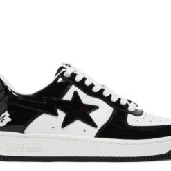 Nike Air Force 1 Marvel Black & White Star Edition Sneakers – Classic Low-Top Sneakers