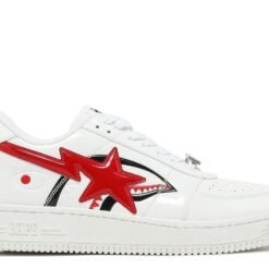 Nike Air Force 1 Marvel White & Red Star Edition Sneakers – Premium Low-Top Casual Shoes
