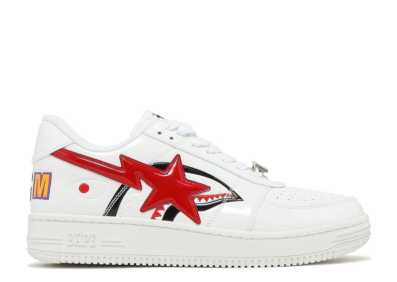 Nike Air Force 1 Marvel White & Red Star Edition Sneakers – Premium Low-Top Casual Shoes