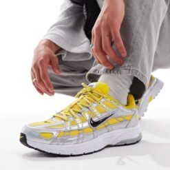 Nike P-6000 - White Yellow Performance Sneakers