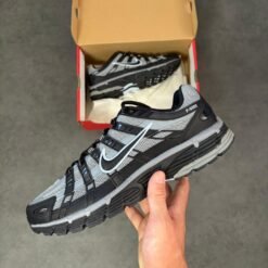 Nike P6000 Black & Grey Running Sneakers – Premium Cushion Sports Shoes
