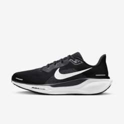 Nike Pegasus 41 Black with White Swoosh – Lightweight Running Sneakers