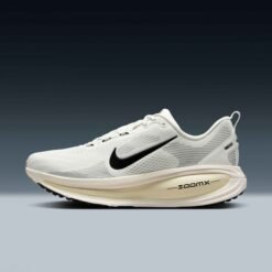 Nike Vomero 18 Light Grey with Black Swoosh
