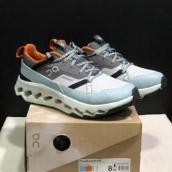 On Cloud Horizon Sneakers Grey with Orange Accents