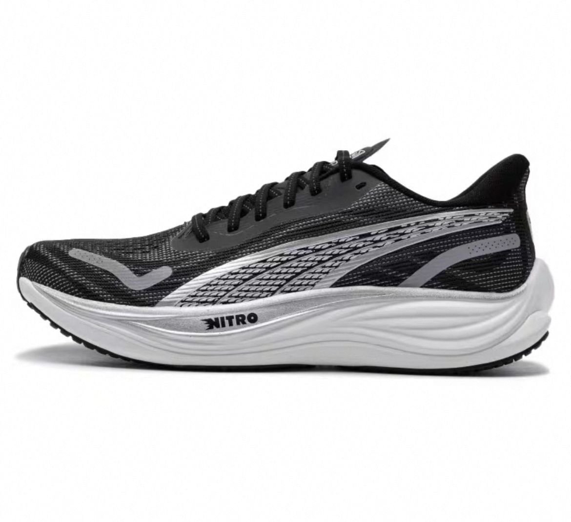 Puma Nitro Black Grey Running Shoes