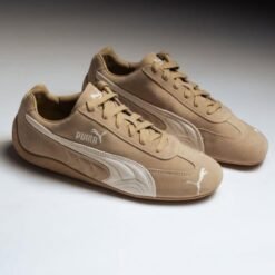 Puma Speed Cut Beige Tan with White Logo – Puma
